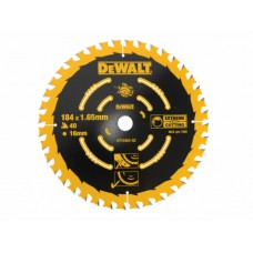 DeWALT pjovimo diskas medienai 184 mm T40